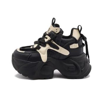 Milan Love Song Warm And Wear-Resistant Low-Top Chunky Sneakers Women's