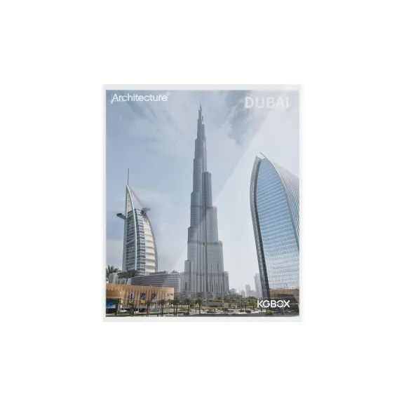 KGBOX Building Block City Skyline Acrylic One Piece Storage Picture Frame Transparent Display Case Model Accessories-11