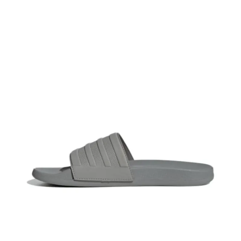 Adidas Adilette Comfort Slides Charcoal Solid Grey-0