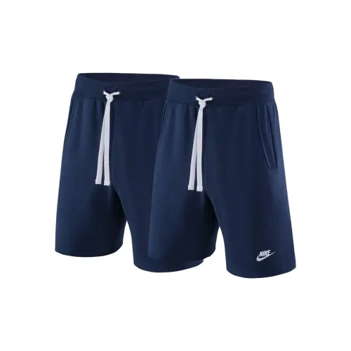 Nike Casual Shorts Men Set Of 2 Blue