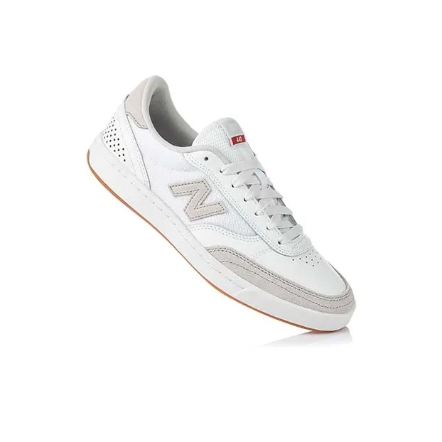 New Balance 440 Series Low Tops Casual Skateboarding Shoes White-3