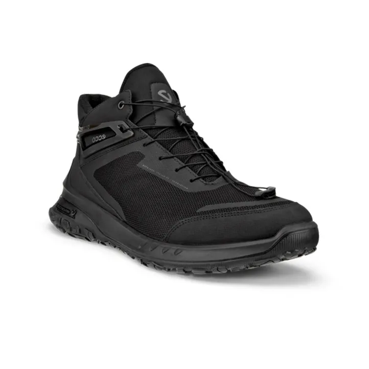 Ecco Cushioning Anti-Slip And Wear-Resistant Low-Top Casual Shoes Men's Black-2