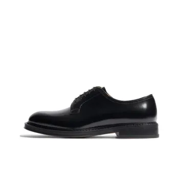 SCAROSSO Harry Round Toe Derby Shoes