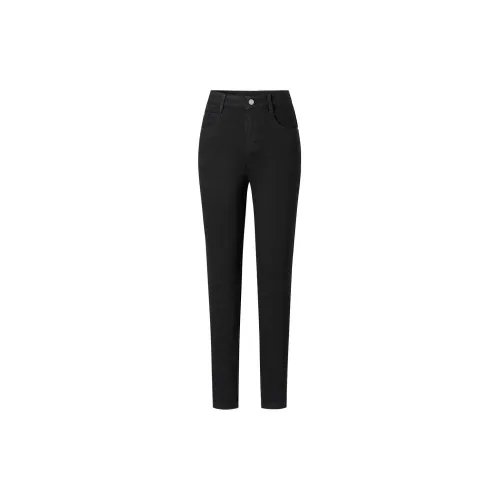 MOISSAC Jeans Women's Plain Black