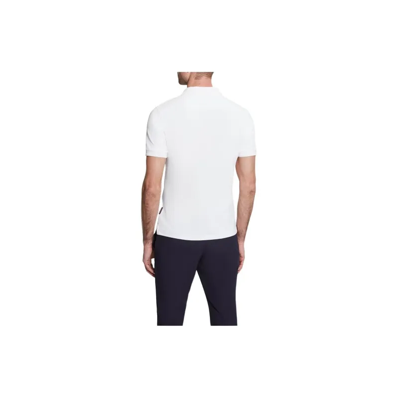 GUESS Tech-Stretch Polo Polo Shirt Men's White-2