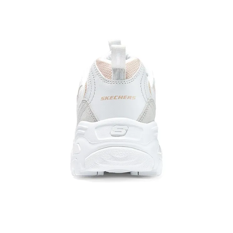 Skechers D'LITES 1.0 Anti Slip And Wear Resistant Support Lightweight Height Increasing Low Top Chunky Sneakers Women's-4
