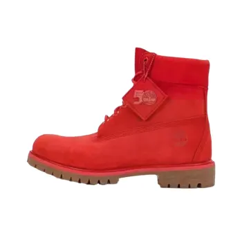 Timberland 50th Anniversary Edition Premium 6 Inch Waterproof Boot 'Medium Red Nubuck'