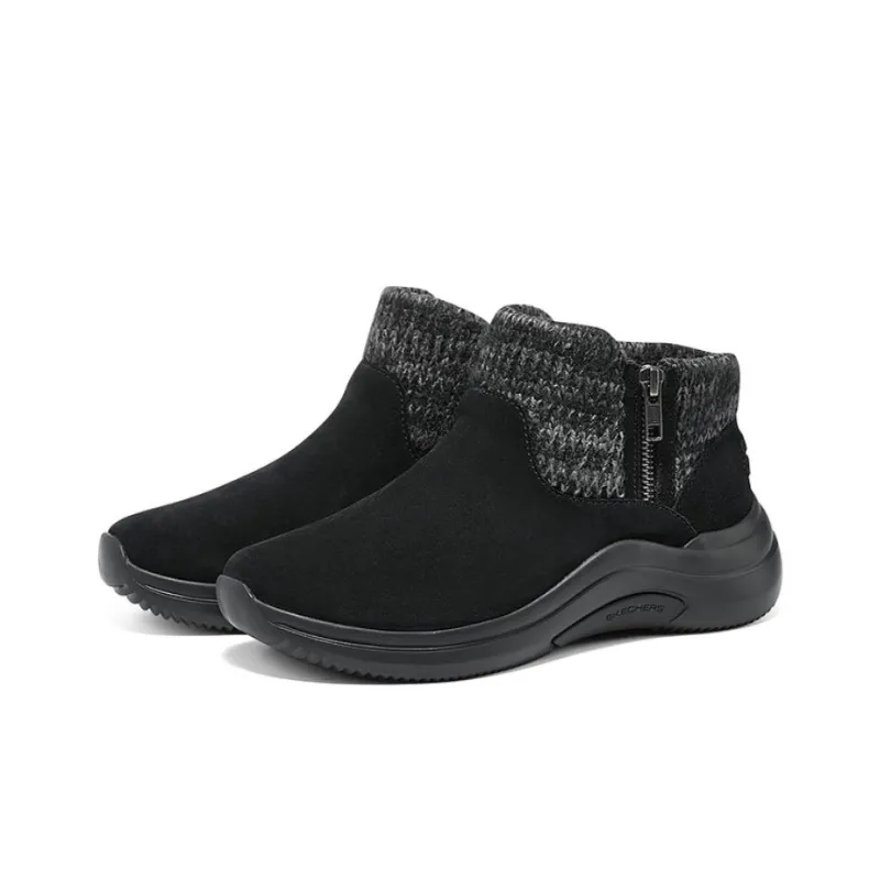 Skechers Thermal Abrasion Resistant Snow Boots Women's Black-2