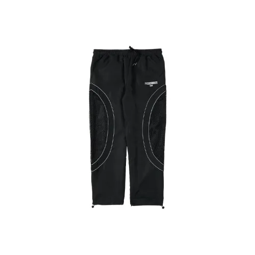 PLEASURES Knitted Sweatpants Men Black