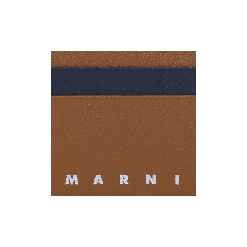 MARNI Logo Printed Card Holder-4