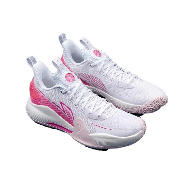 LiNing Speed 7 Low Top Basketball Shoes Men's Camellia Pink-1