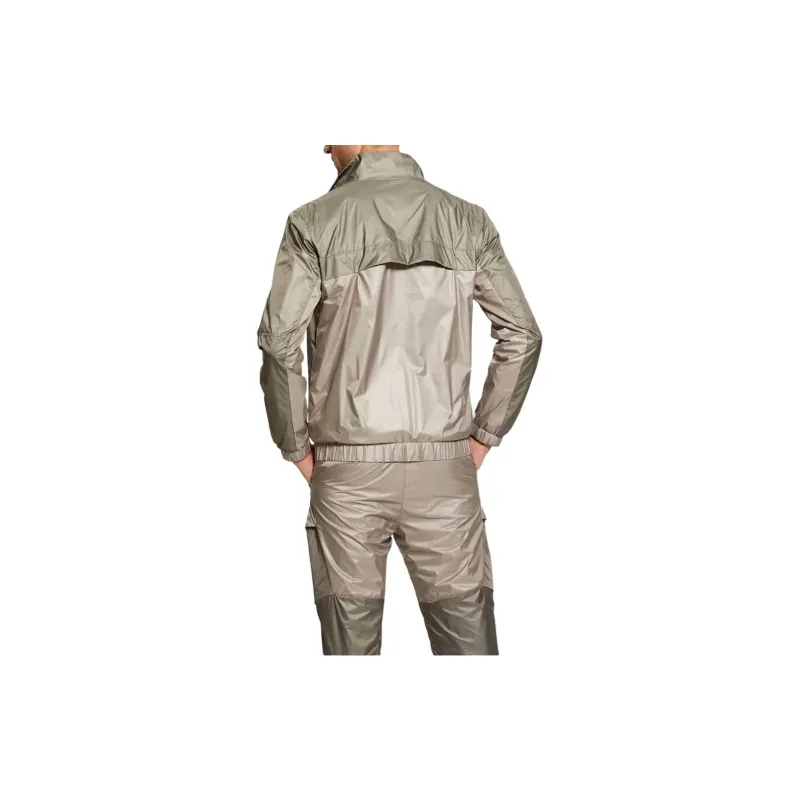 GUESS Wilfred Full-Zip Track Jacket Jackets Coats Men's Olive-1