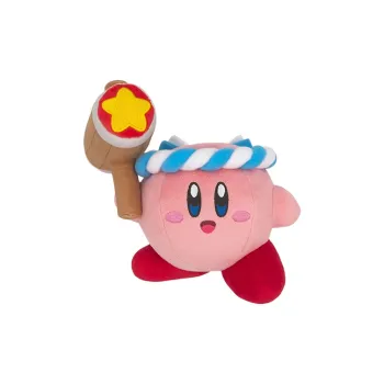 Kirby All Star Collection Hammered Texture Dolls Plush Doll 15cm High