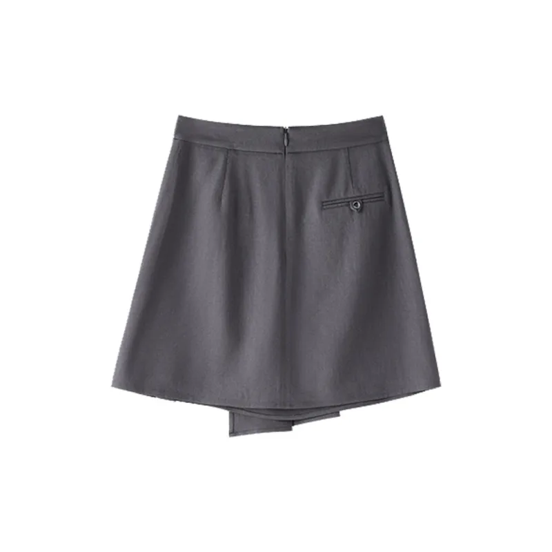 THE SEA LIFE Casual Short Skirts Women's Clover Gray-1