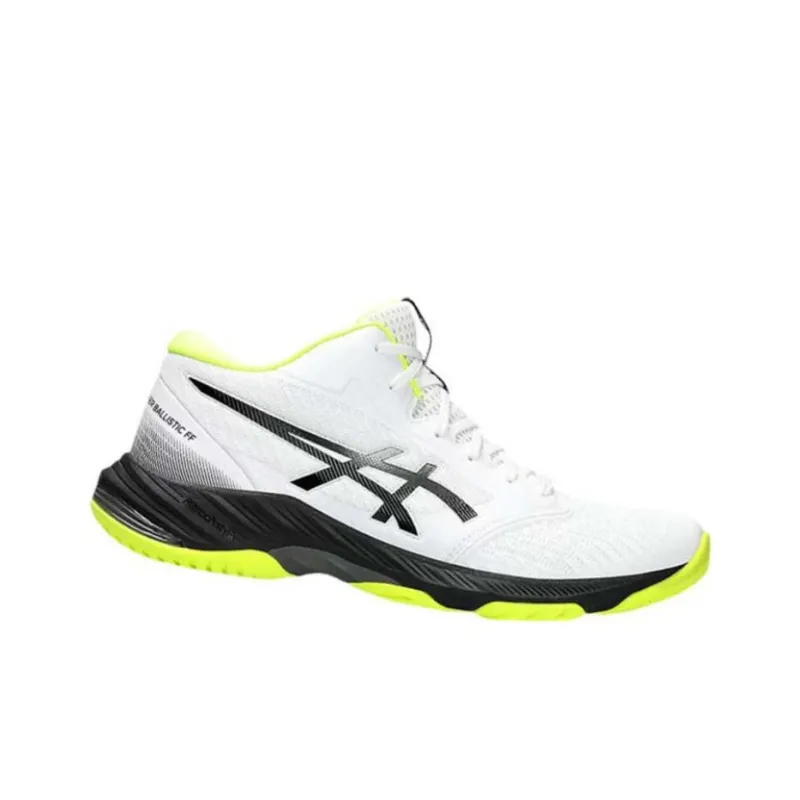 Asics Netburner Ballistic Ff Mt 3 'White Gunmetal Lime'-1