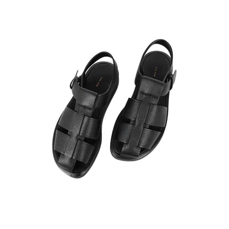 THE ROW Fisherman Strappy Sandals-4