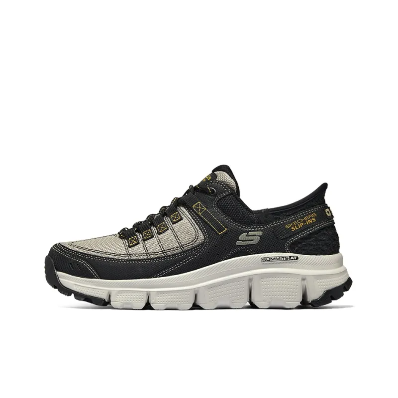 Skechers Hands Free Slip Ins Anti Slip Wear Resistant Low Top Outdoor Shoes Men's Taupe-0