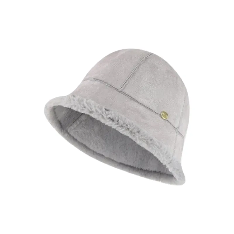 Lackpard Plush Bucket Hats Women's-1