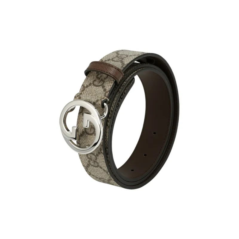 GUCCI Interlocking G Belt Monogram Gg Plus-3