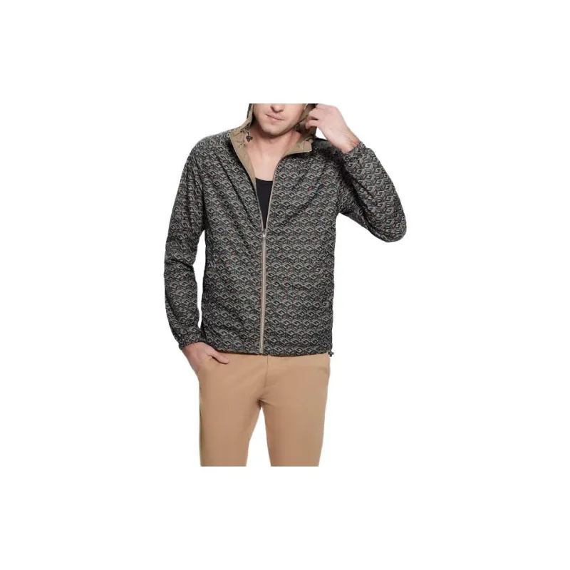 GUESS Jackets Men Gray-2