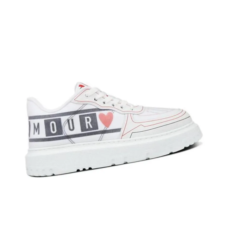 DIOR Addict Sneaker 'DIORamour D Chess Heart White' Women's-1