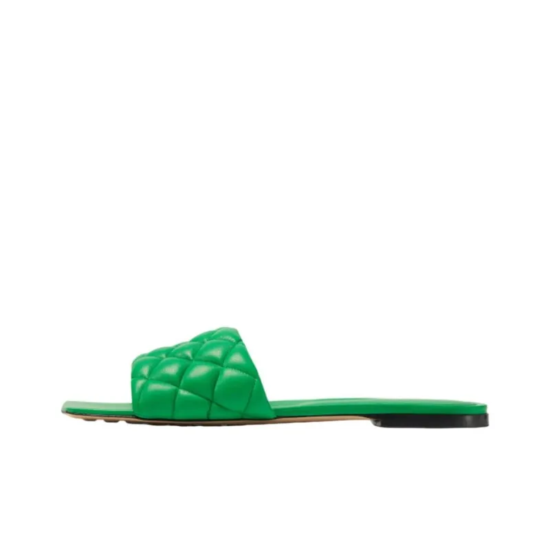 Bottega Veneta Padded Stylish Sandal Women's Green-0
