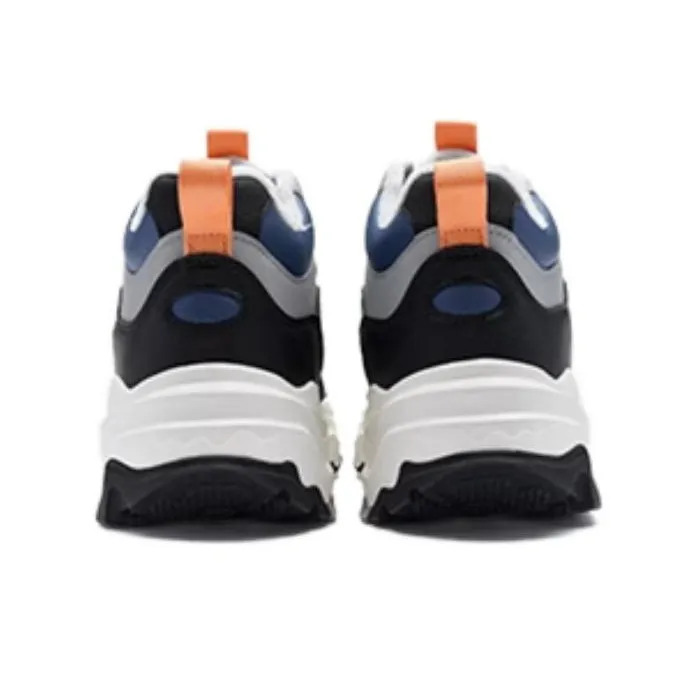 XTEP Red Rock 3.0 Anti Slip Wear Resistant Casual Shoes Men's Black Gray Blue-3