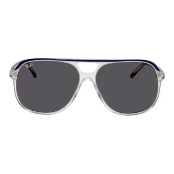 RayBan Plastic Aviator Sunglasses Men's Blue