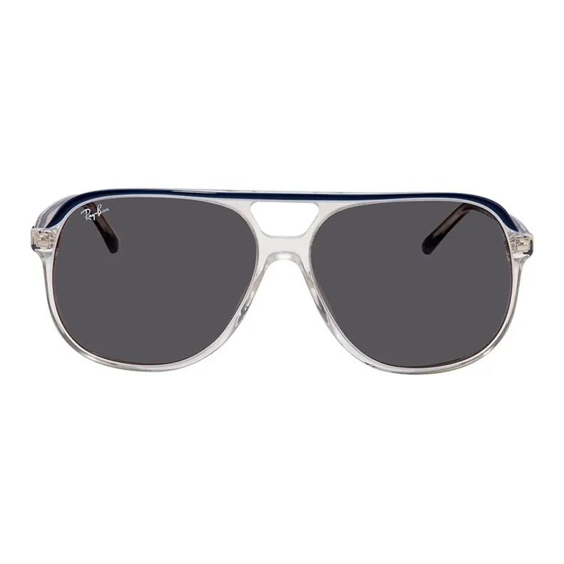RayBan Plastic Aviator Sunglasses Men's Blue-0