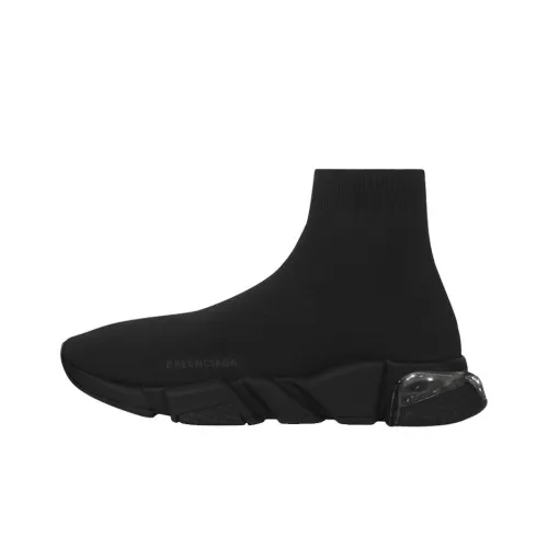 Balenciaga Speed Clear Sole Black Women's