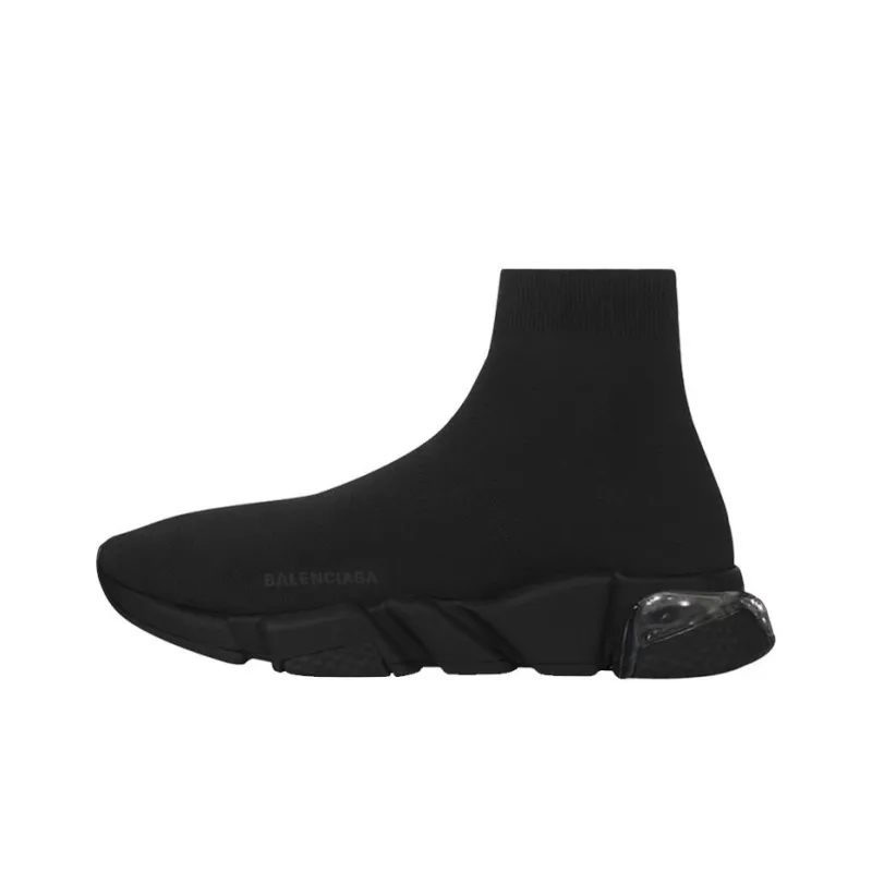 Balenciaga Speed Clear Sole Black Women's-0