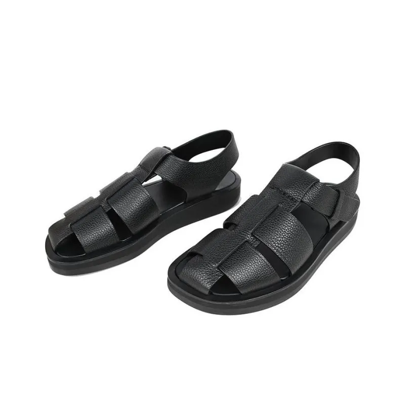 THE ROW Fisherman Strappy Sandals-3