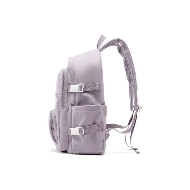 RIOREX Fabric Backpack Regular Unisex Black/White/Dark Blue/Milk Blue/Pink Purple/Light Green-34