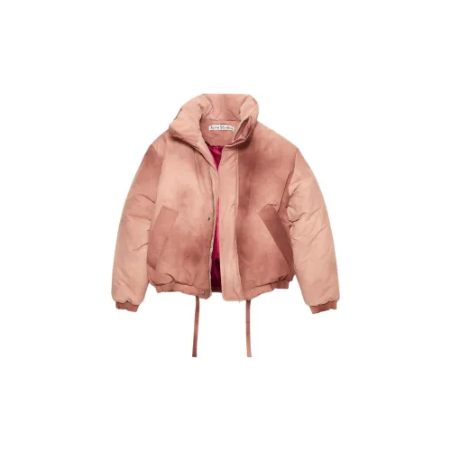 Acne Studios Puffer Jackets Unisex Rusty Red