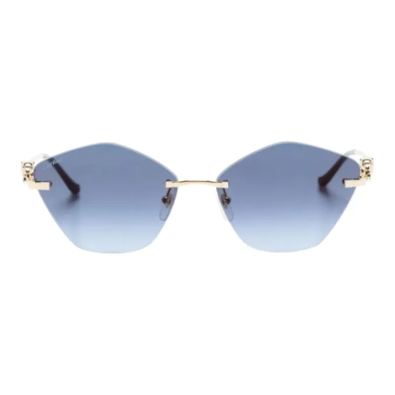 Cartier Geometric Frame Sunglasses-1