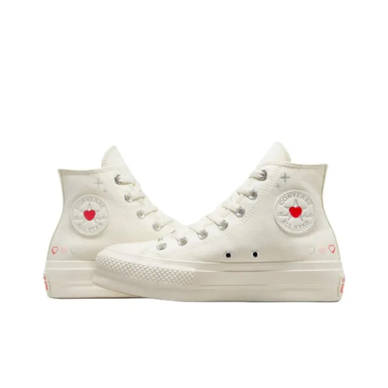 Converse Chuck Taylor All Star Lift Hi Y2K Heart Egret Women's-4