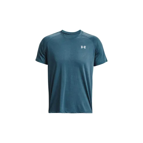 Under Armour Streaker T-Shirts Men Blue