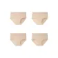 D Set: Plain+Plain+Ribbed+Waistband Flat