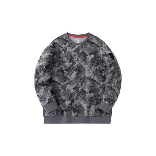 ANTA Outdoor Collection Sweatshirts Men Pencil Gray