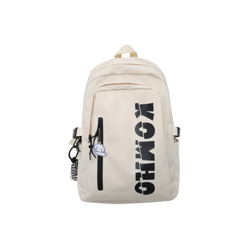 LEXI Nylon Backpack Unisex Black/White/Gray/Blue/Green-4