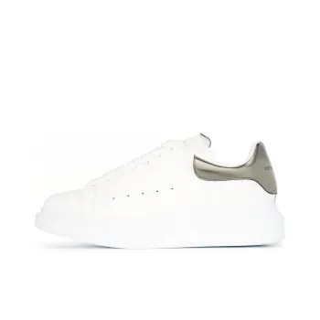 Alexander McQueen Oversized White Metallic Women's