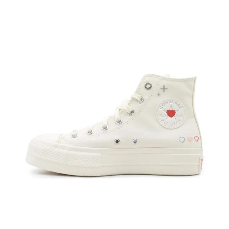 Converse Chuck Taylor All Star Lift Hi Y2K Heart Egret Women's-1