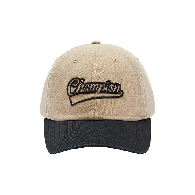Champion Cotton Baseball Caps Unisex Khaki/Dark Green/Dark Brown/Dark Red/Beige-1