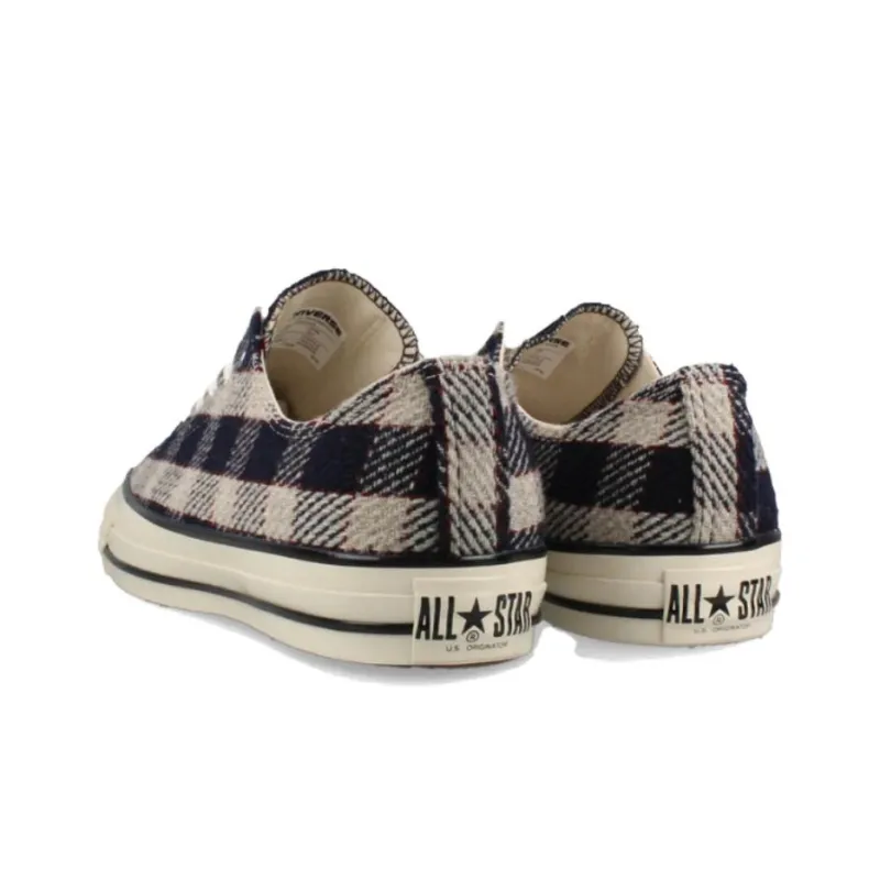 Converse All Star Us Wool Plaid Ox 'Black White'-4