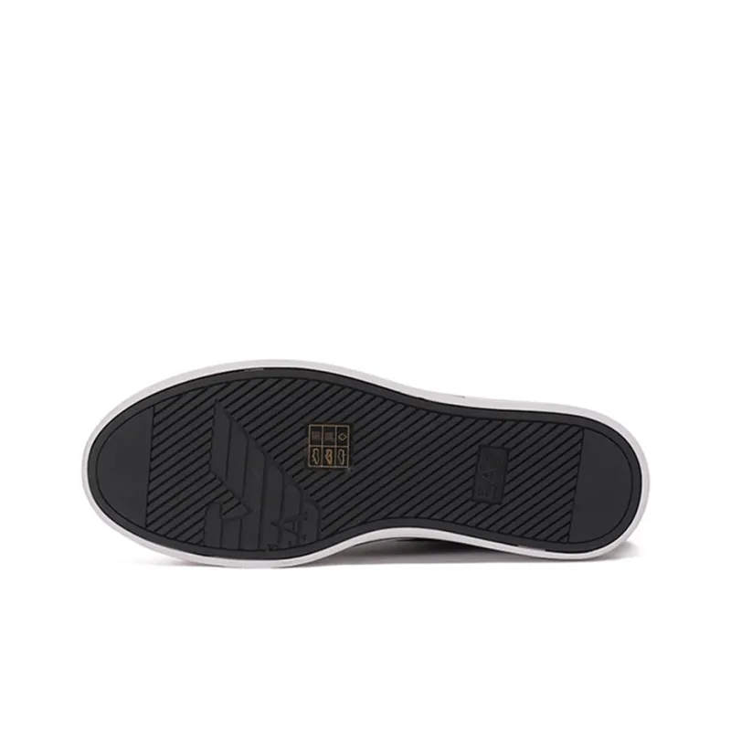 EMPORIO ARMANI EA7 High Top Skateboard Shoes Unisex Black-5