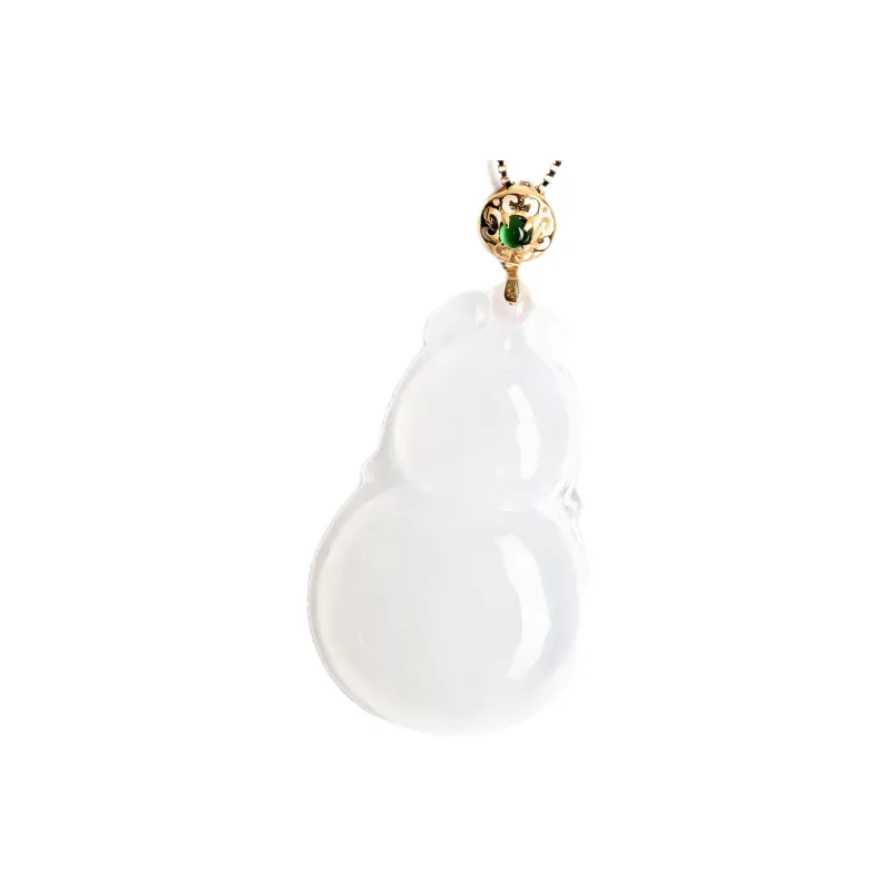 Abby's Wonderland Ice Glutinous Jadeite Pendants Unisex-1