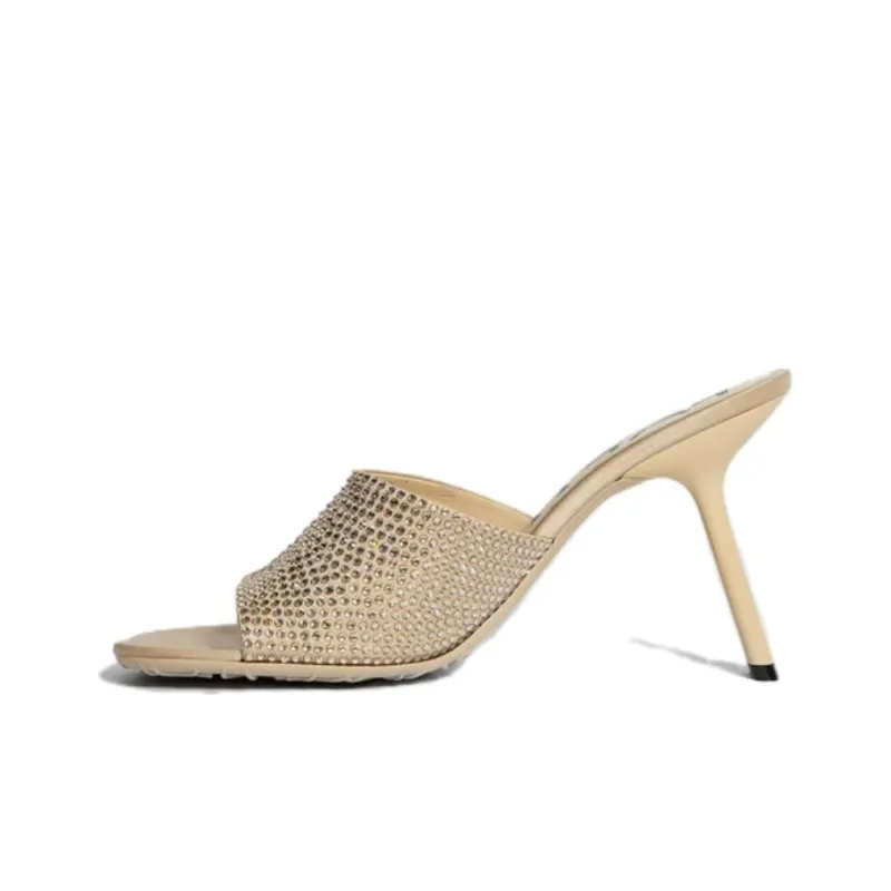 LOEWE Slide Slippers 9.5cm Women's Beige-0