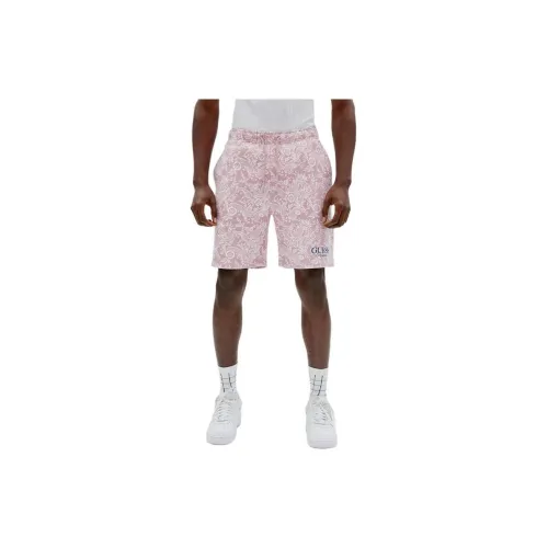 GUESS Casual Shorts Men Pink