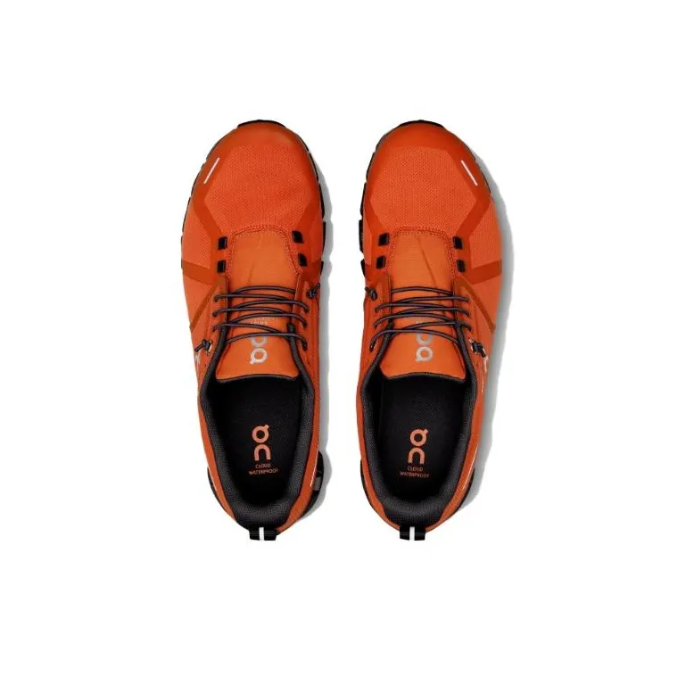On Running Cloud 5 Waterproof Flame-2