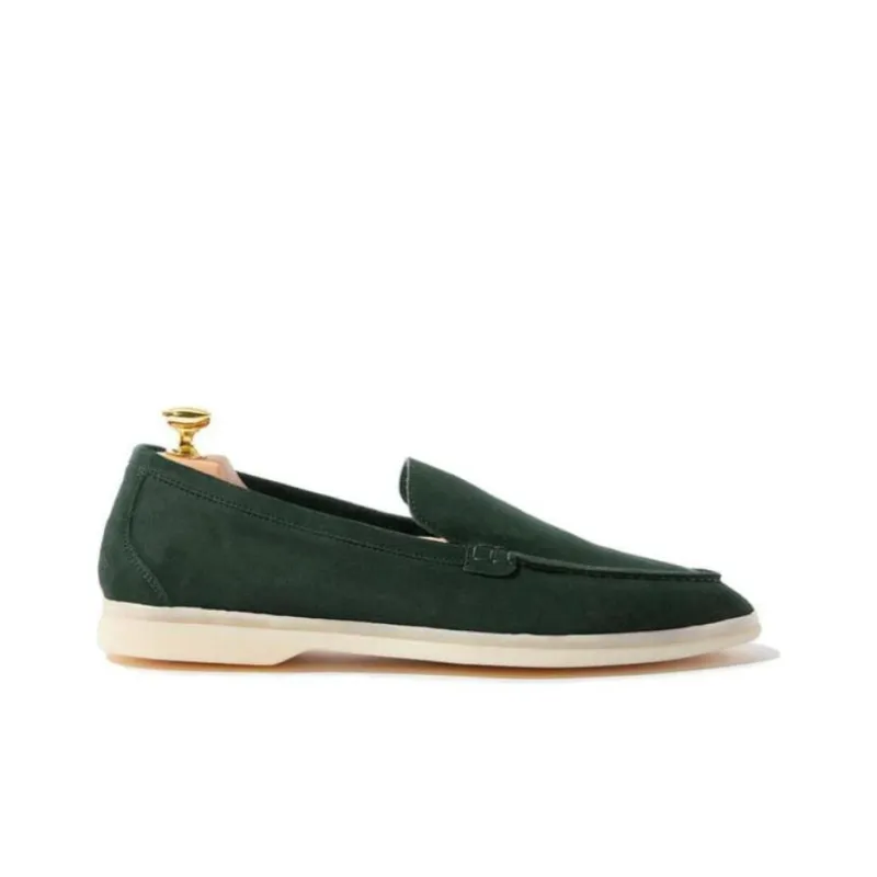 SCAROSSO Ludovico Round Toe Slip On Loafers-1